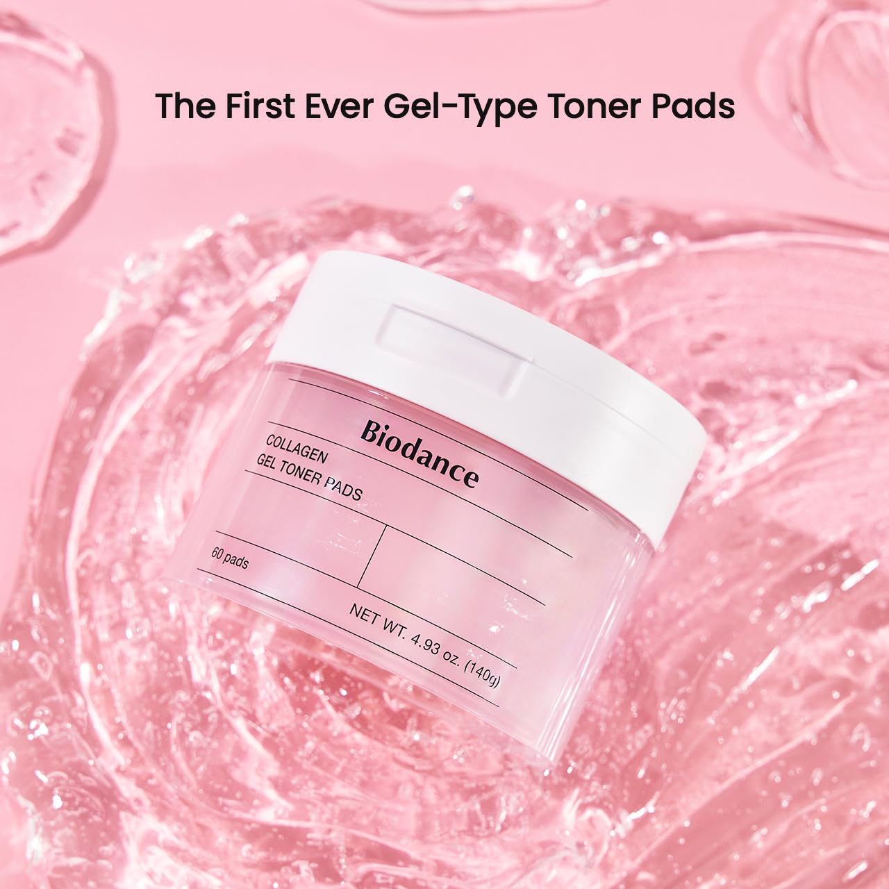 Biodance Collagen Gel Toner Pads | Pore Perfecting, Improving Elasticity, Korean Toner Pads for Sensitive Skin | 4.93 fl.oz.(140g), 60Pads 🍁 All In One Marketplace Canada