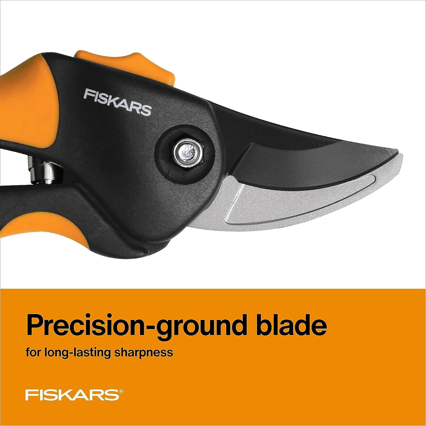 Fiskars Bypass Pruning Shears, Branch Cutter with 5/8" Cut Capacity, Garden Shears with Sharp Steel Blade, Rust Resistant, Ergonomic Pruners with Comfort Handle and Safety Lock, Gardening Hand Tools 🍁 All In One Marketplace Canada