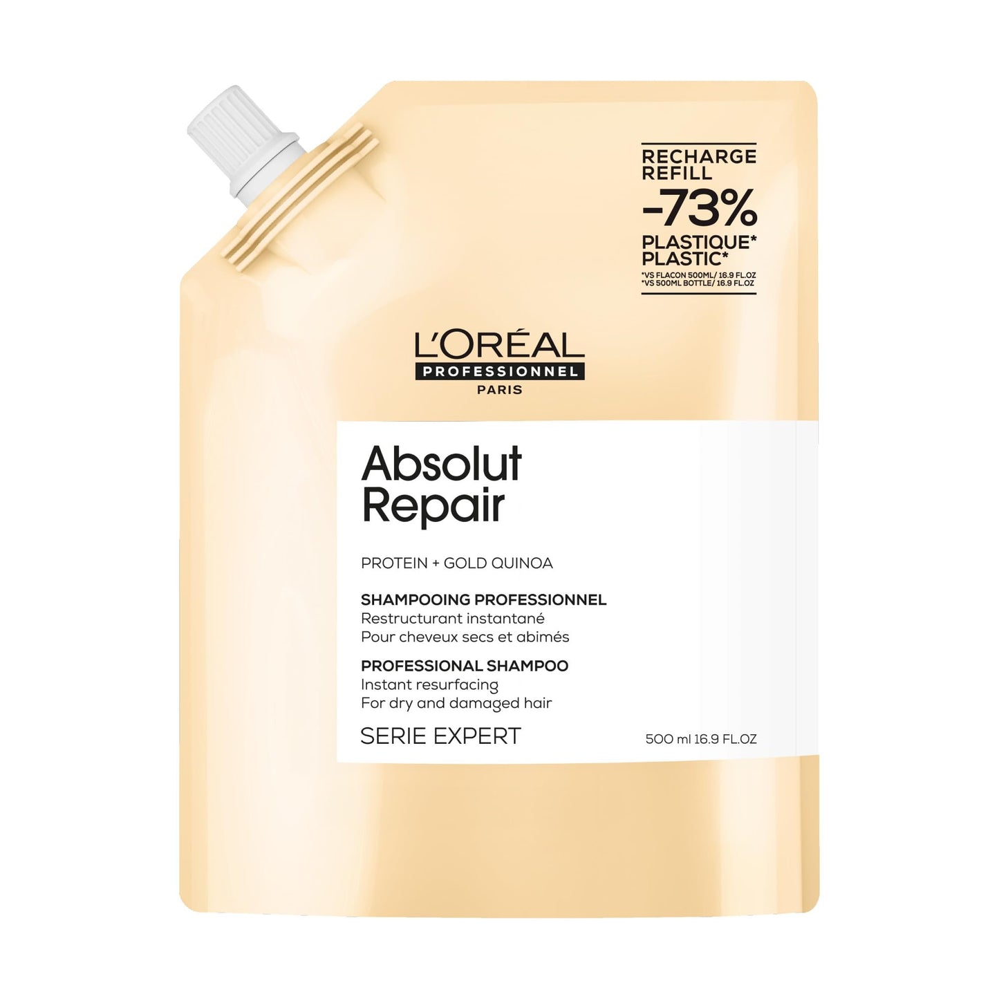 L'Oréal Professionnel Absolut Repair Shampoo Refill, Damaged Hair, 500 mL 🍁 All In One Marketplace Canada