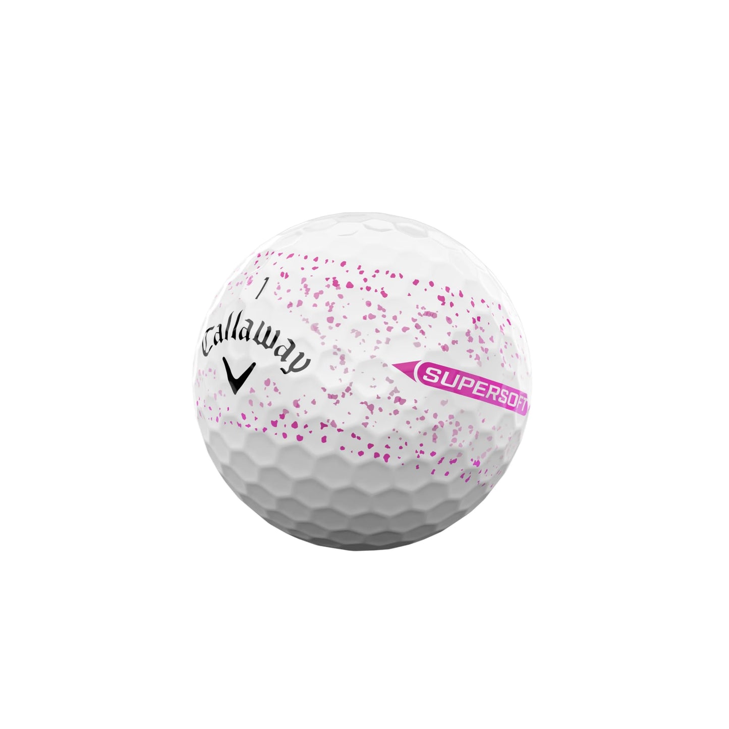Callaway Golf Supersoft Golf Balls (2025, Pink Splatter) 🍁 All In One Marketplace Canada