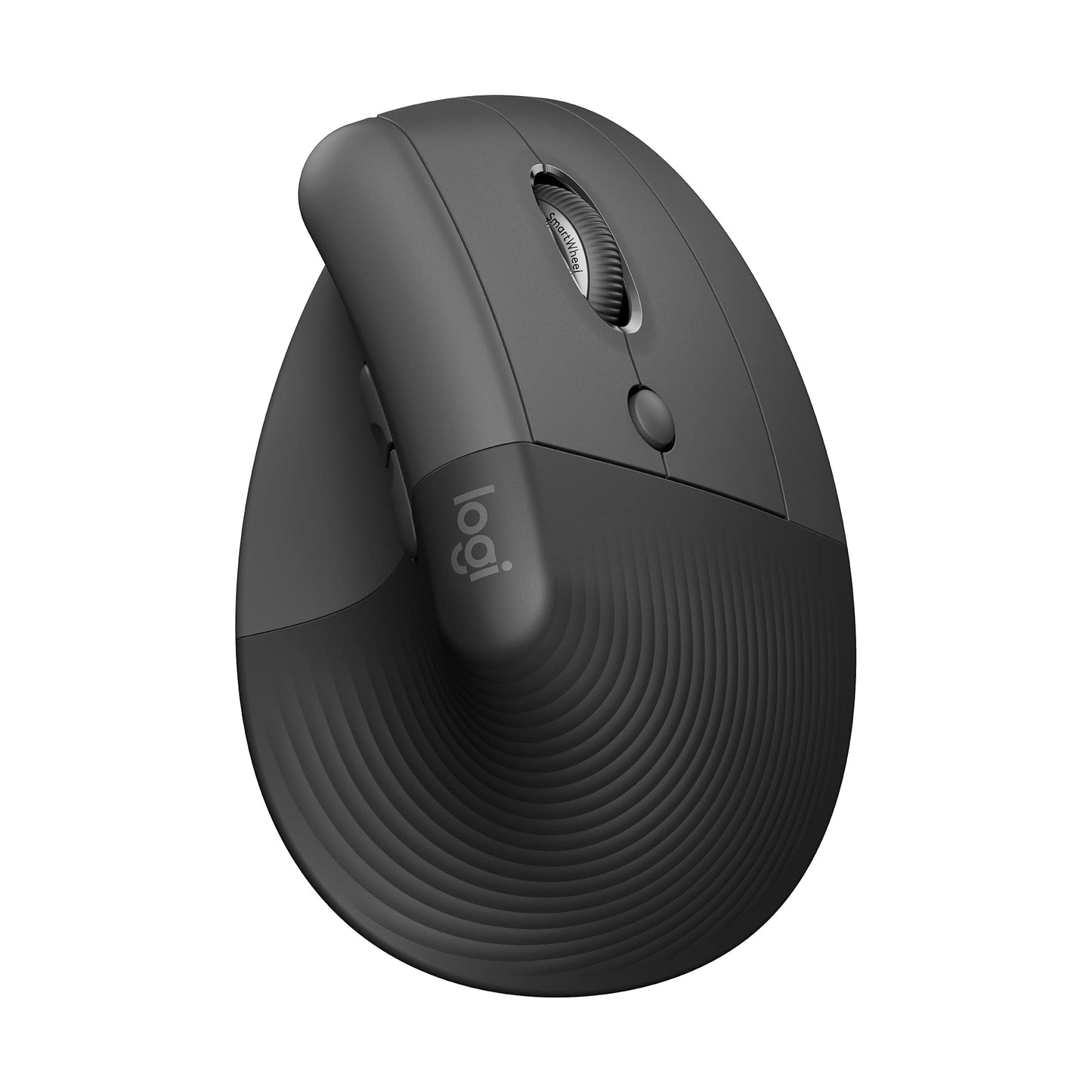 Logitech Lift Vertical Ergonomic Mouse, Wireless, Bluetooth or Logi Bolt USB Receiver, Quiet clicks, 6 Buttons, Compatible with Windows/macOS/iPadOS, Laptop, PC - Graphite 🍁 All In One Marketplace Canada