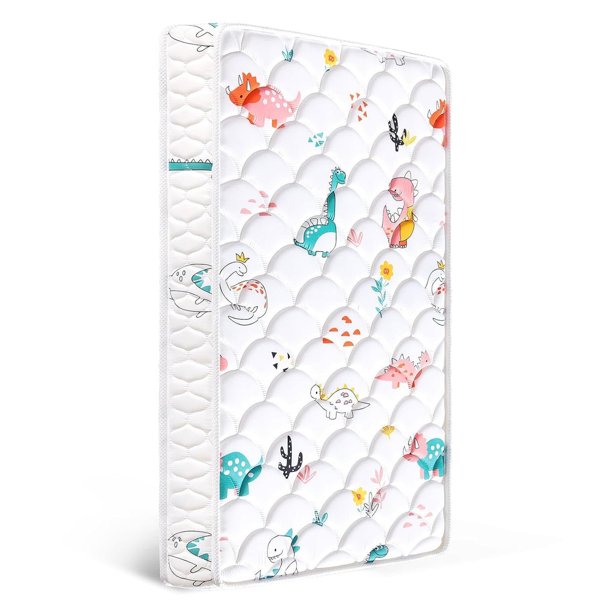 Premium Dual-Sided Crib & Toddler Mattress, Hypoallergenic, 5" Firm Soft Crib Mattress, Non-Toxic - Fits Standard Cribs & Toddler Beds 🍁 All In One Marketplace Canada