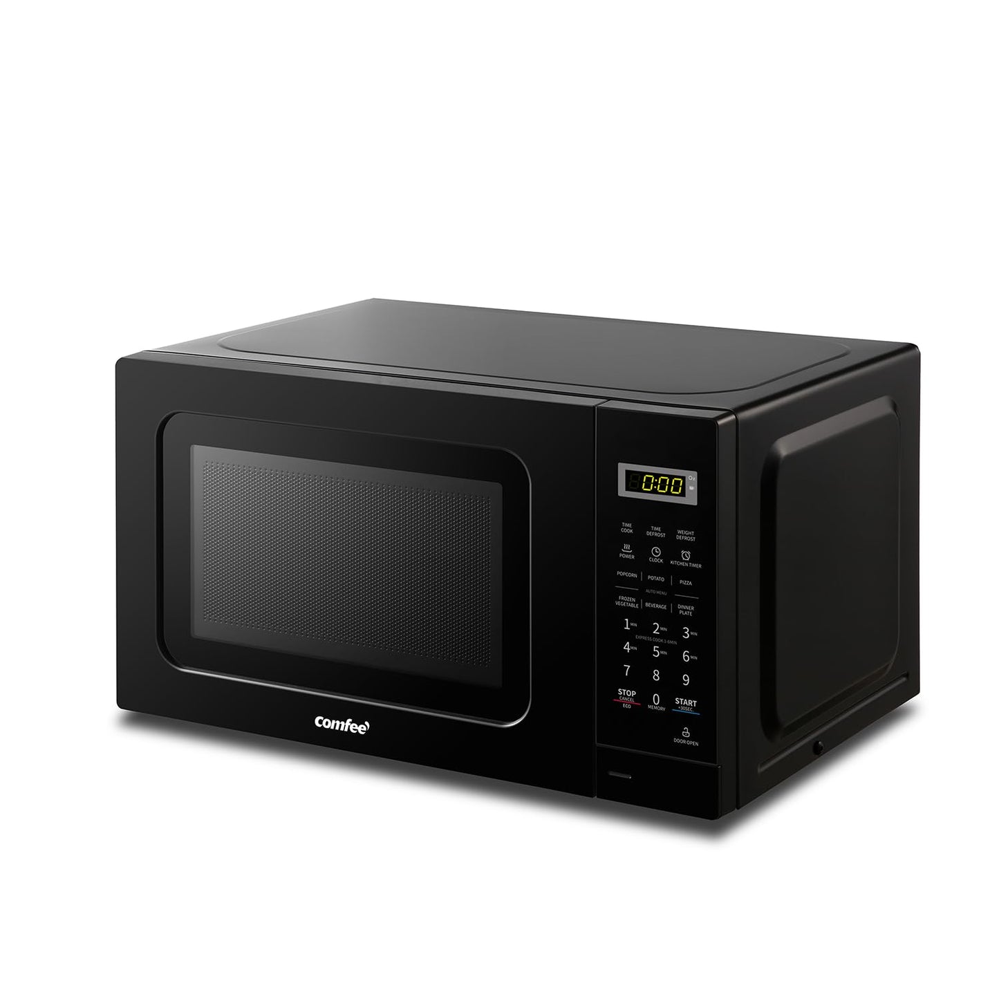 COMFEE' CM-M201K(BK) Countertop Microwave Oven with Express Cook, 6 Preset Menus and Kitchen Timer, 20L, 700W, Black 🍁 All In One Marketplace Canada