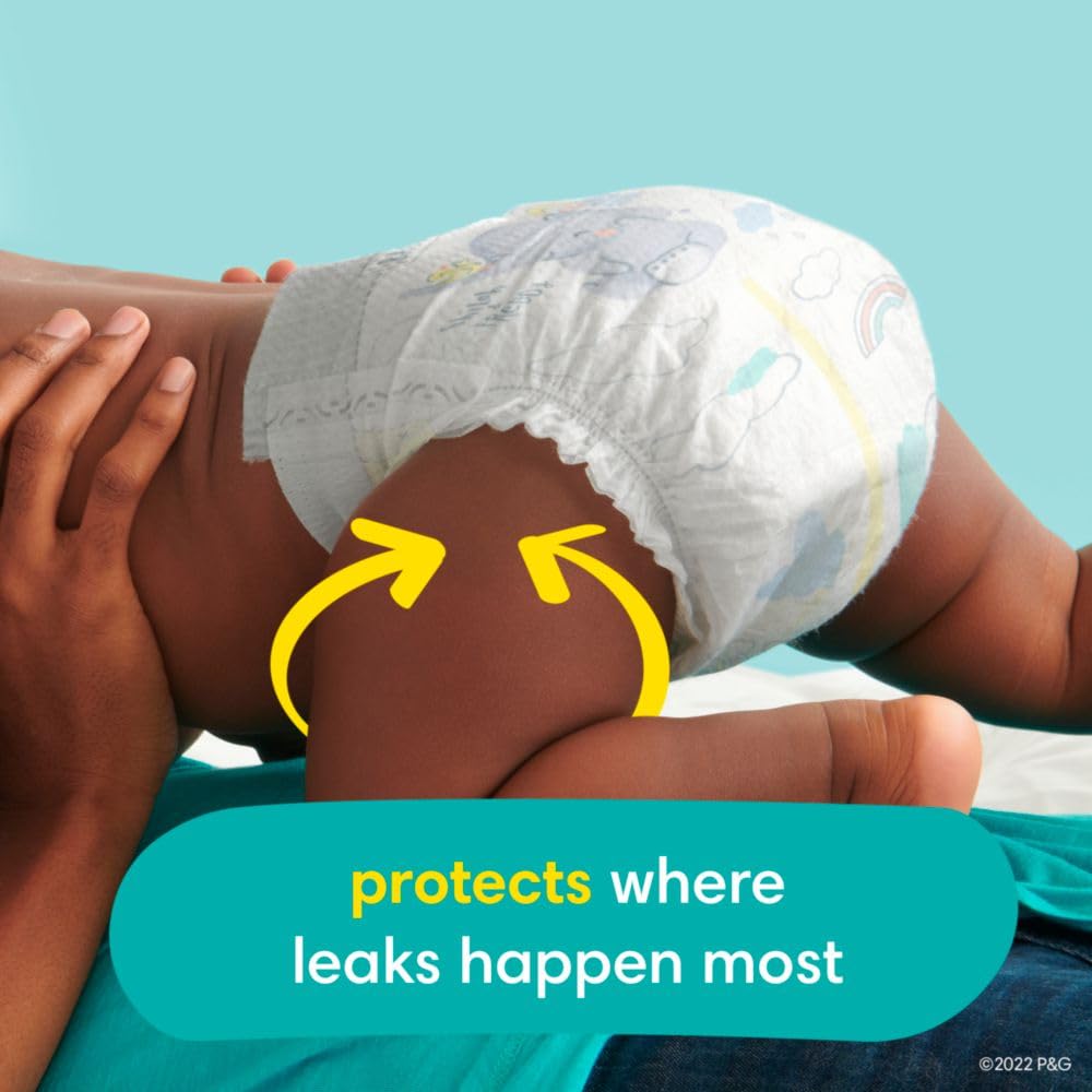 Pampers Swaddlers Diapers, Size 1, Absorbent, Keeps Baby Dry and Comfortable, Skin Safe Disposable Baby Diaper, 1 Pack (Count of 160) 🍁 All In One Marketplace Canada