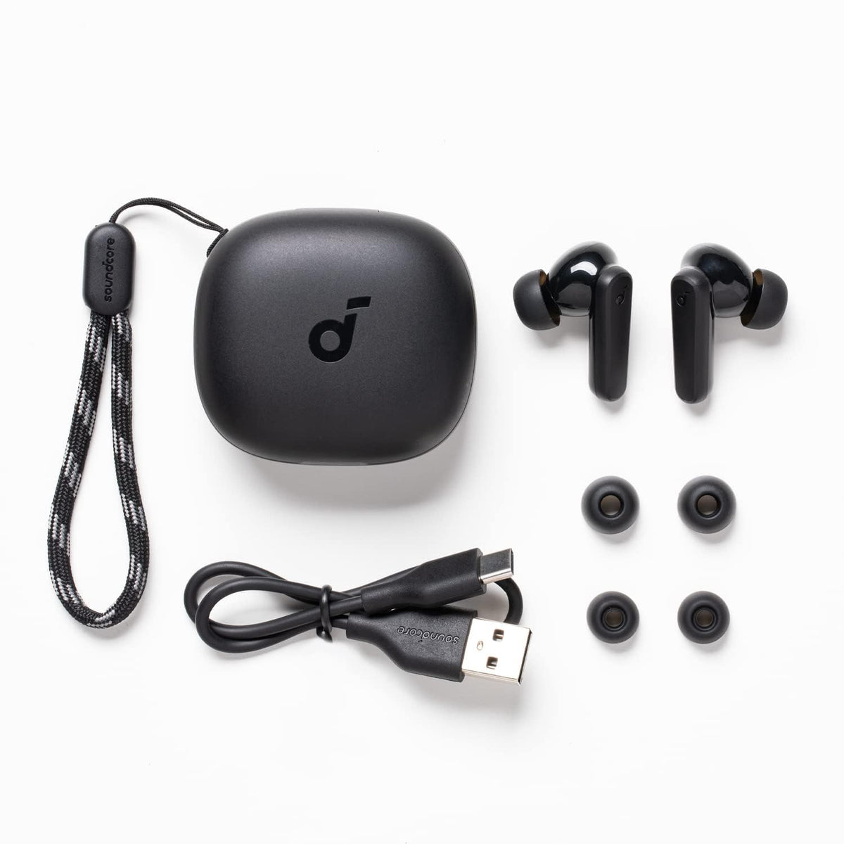 soundcore by Anker P20i True Wireless Earbuds, 10mm Drivers with Big Bass, Bluetooth 5.3, 30H Long Playtime, IPX5 Water-Resistant, 2 Mics for AI Clear Calls, 22 Preset EQs, Customization via App 🍁 All In One Marketplace Canada