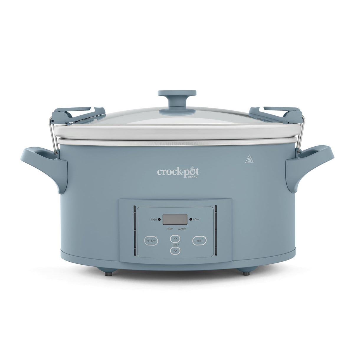 Crock-Pot Design Series 7-Quart Programmable Slow Cooker, Morning Haze Blue 🍁 All In One Marketplace Canada