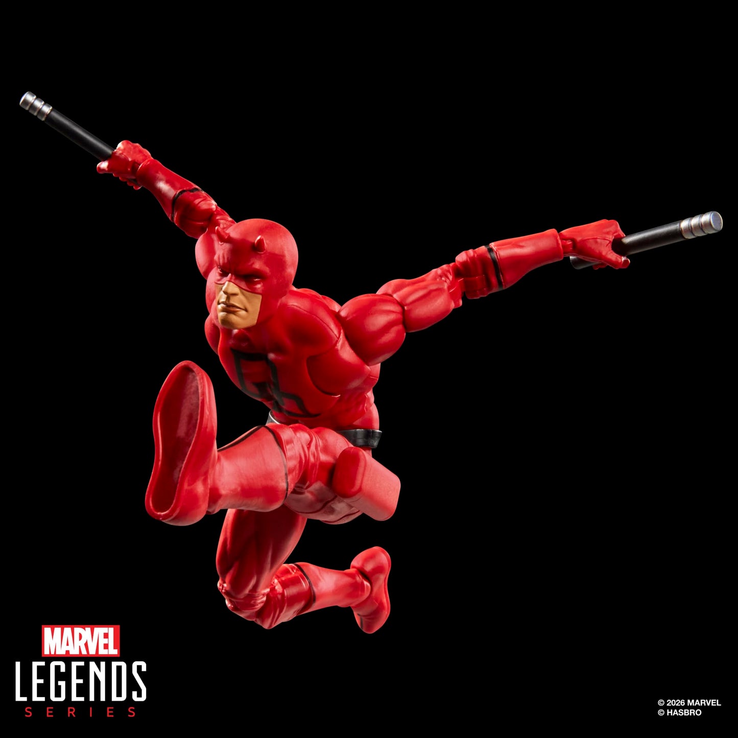 Marvel Legends Series Secret Wars Daredevil, Retro Marvel Comics Collectible 6 Inch Action Figure with Lenticular Shield 🍁 All In One Marketplace Canada