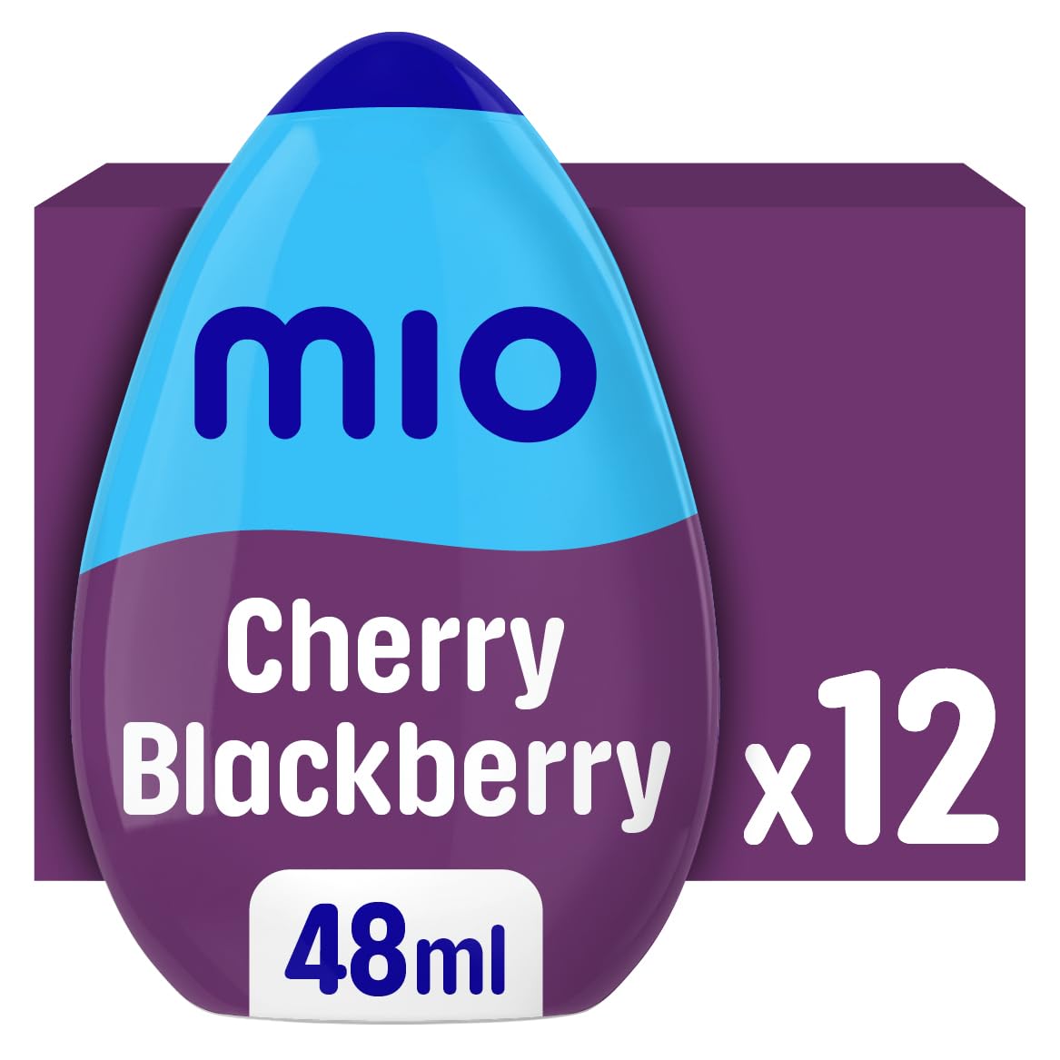 mio Cherry Blackberry Liquid Water Enhancer, 48 mL Bottle (Pack of 12) 🍁 All In One Marketplace Canada