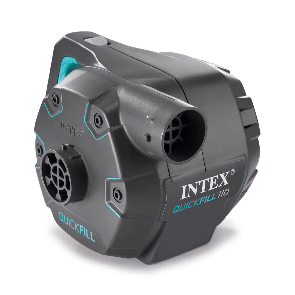 INTEX 66643E QuickFill 120 Volt AC Electric Pump: Inflates and Deflates Air Mattresses – Includes 3 Interrconnecting Nozzles – Easy Carry Handle – 1100 L/Min Air Flow – Indoor Use 🍁 All In One Marketplace Canada