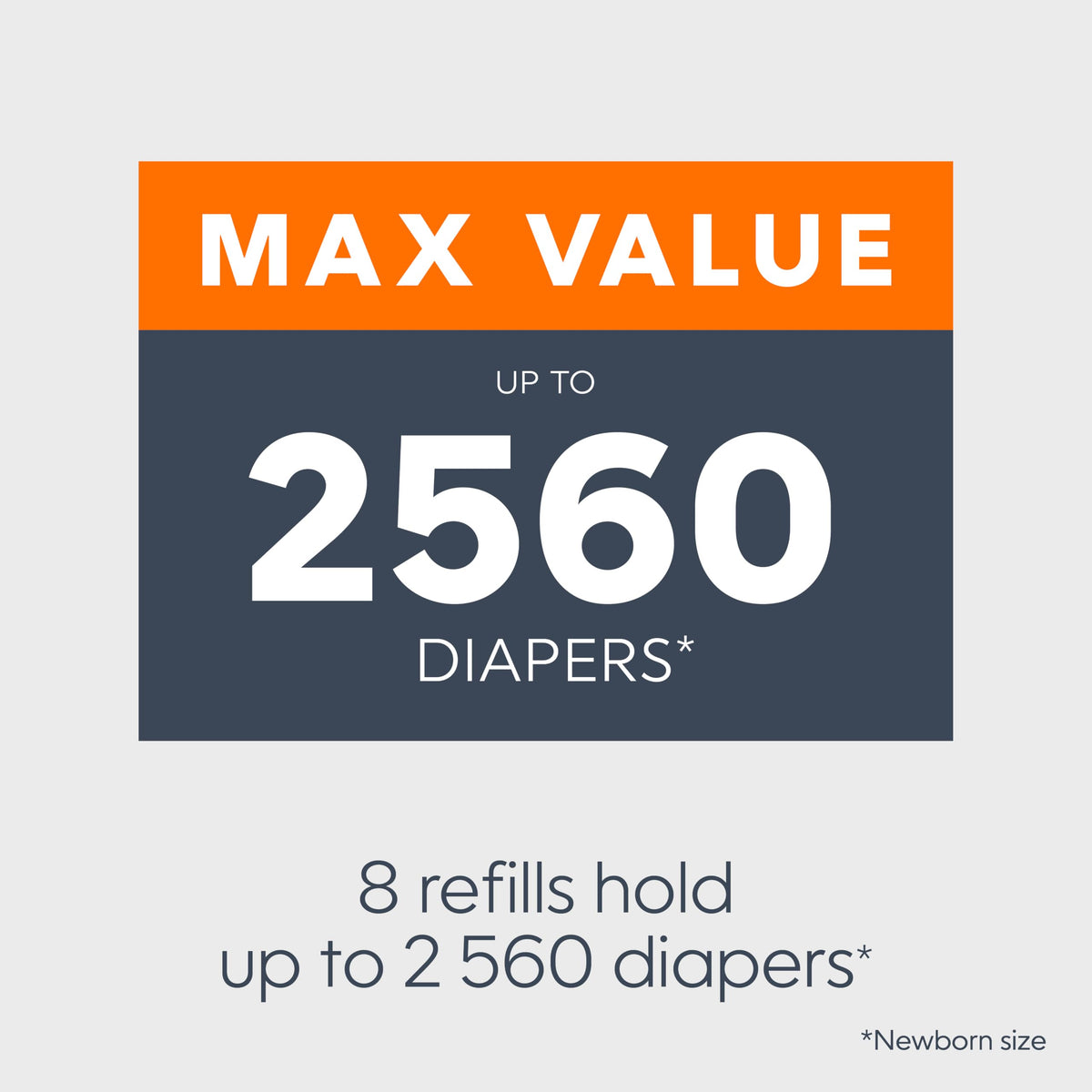 Diaper Genie Essentials Round Refill 8-Pack, Unscented, Fits Complete Pails 🍁 All In One Marketplace Canada