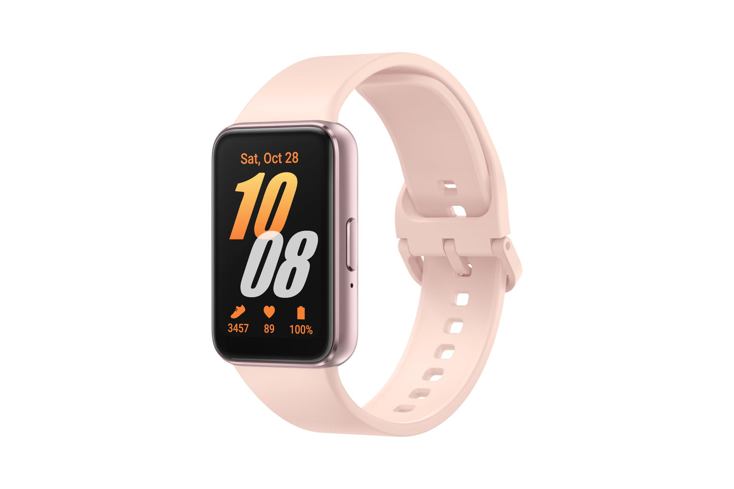 Samsung Galaxy Fit3, 1.6" AMOLED Display, 13 Days Battery Charge, Sleep Monitoring, Fall Detection - Pink Gold (CAD Version & Warranty) 🍁 All In One Marketplace Canada