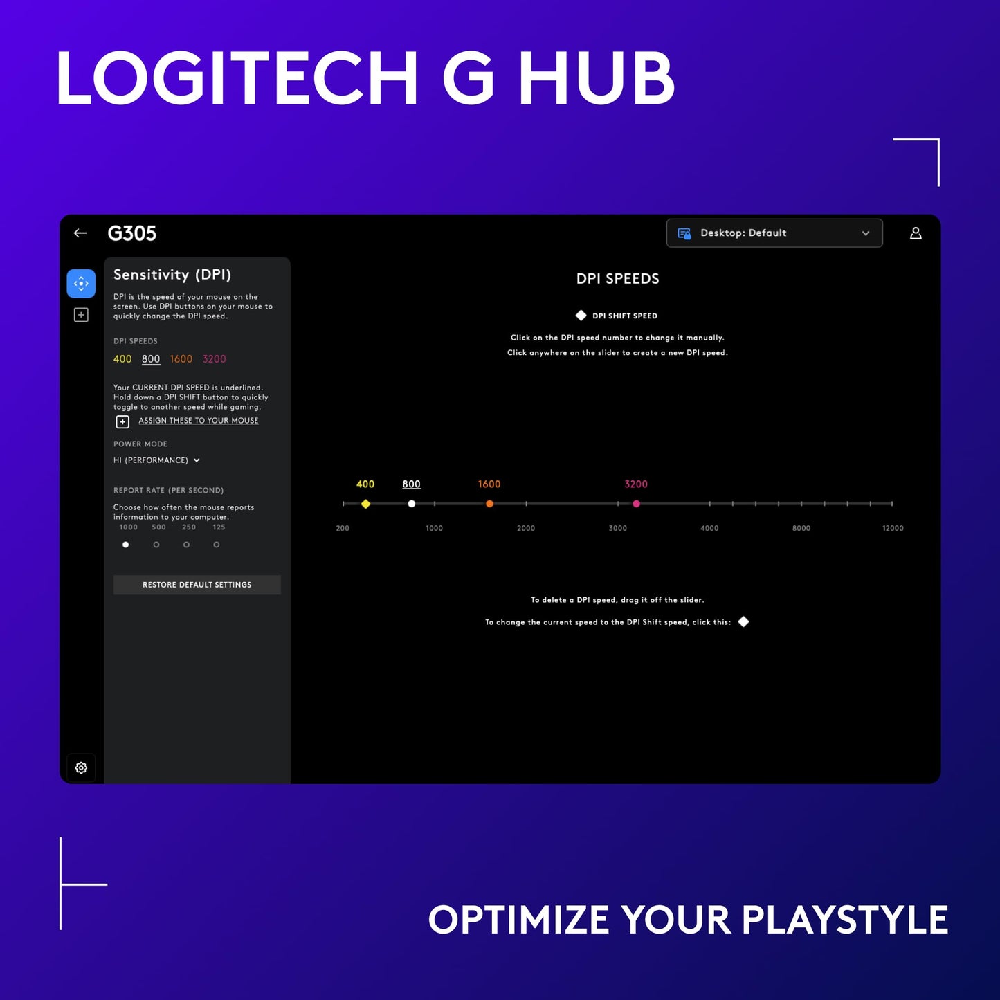 Logitech G305 Lightspeed Wireless Gaming Mouse, Hero Sensor, 12,000 DPI, Lightweight, 6 Programmable Buttons, 250h Battery, On-Board Memory, Compatible with PC, Mac - Black 🍁 All In One Marketplace Canada