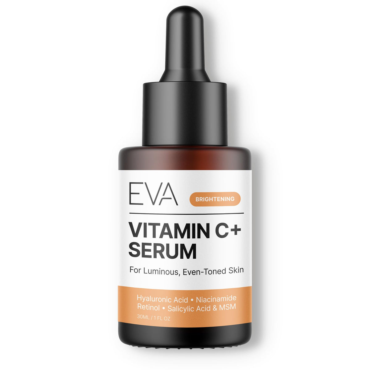 Eva Naturals Vitamin C+ Serum for Face – Anti Aging Facial Serum with Retinol, Salicylic Acid, Niacinamide & Hyaluronic Acid – Dark Spot, Fine Line & Wrinkle Support for Radiant Skin 🍁 All In One Marketplace Canada