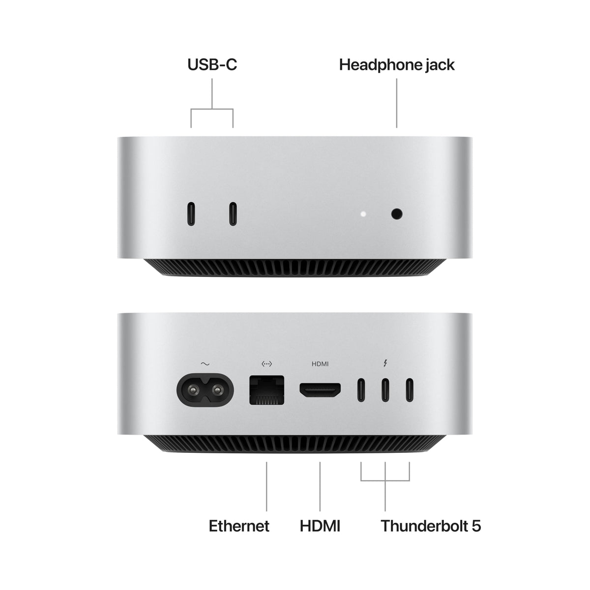 Apple 2024 Mac mini (Apple M4 Pro chip with 12-core CPU and 16-core GPU, 24GB Unified Memory, 512GB) - Silver 🍁 All In One Marketplace Canada