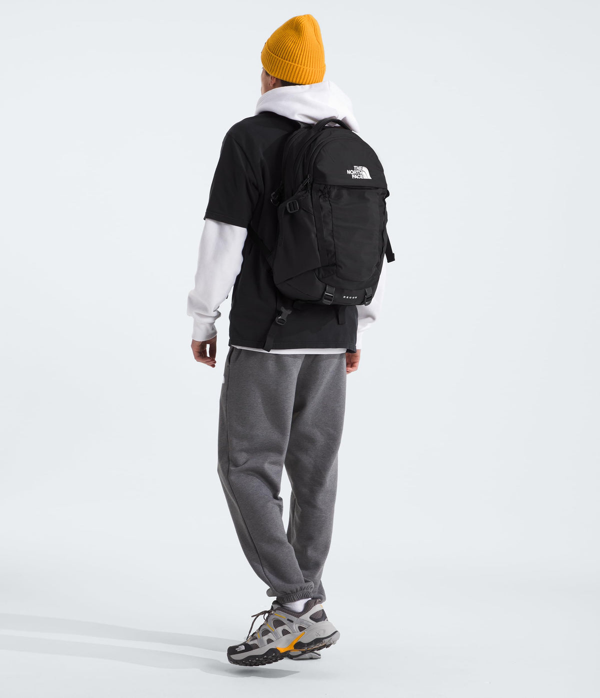 THE NORTH FACE Recon Everyday Laptop Backpack | Water Repellent Finish, 16" Laptop Sleeve, 2 Water Bottle Pockets, TNF Black/TNF Black-NPF, One Size 🍁 All In One Marketplace Canada