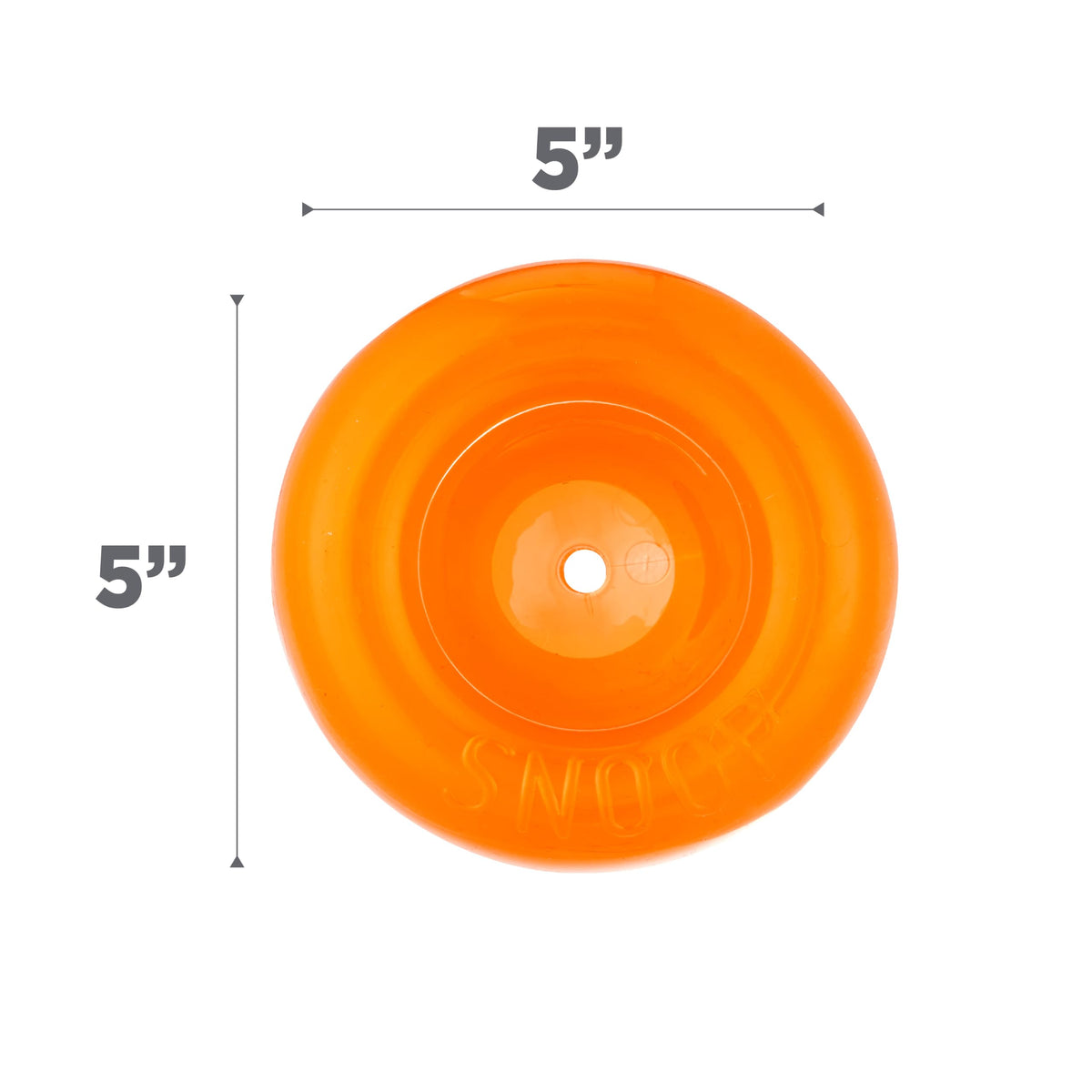 Outward Hound Snoop Dog Toy – Treat‑Dispenser Puzzle Ball, Interactive Slow Feeder, Medium to Large Dogs, Bouncy & Mint-Infused, Orange, 5" 🍁 All In One Marketplace Canada