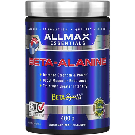 ALLMAX Nutrition - 100% Pure Maximum Strength + Absorption - Beta Alanine - 400 Gram 🍁 All In One Marketplace Canada