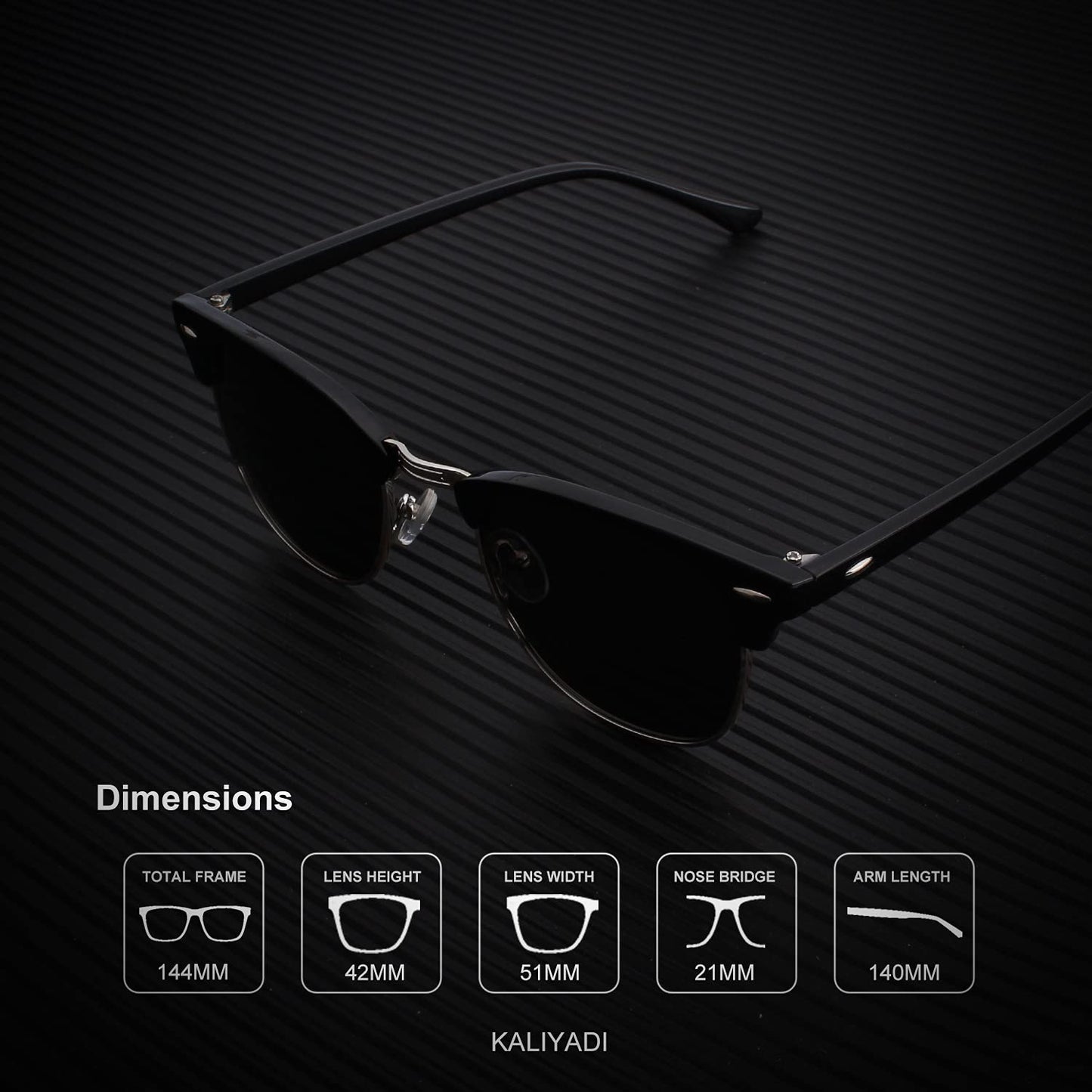 KALIYADI Polarized Sunglasses for Men and Women Unisex Sun glasses UV Blocking Lightweight 🍁 All In One Marketplace Canada