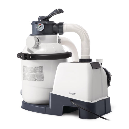 INTEX 1,500 GPH Krystal Clear Sand Filter Pump for Above Ground Pools, Swimming Pool Pump with Automatic Timer - Improved Circulation, Filtration, & Clarity 🍁 All In One Marketplace Canada