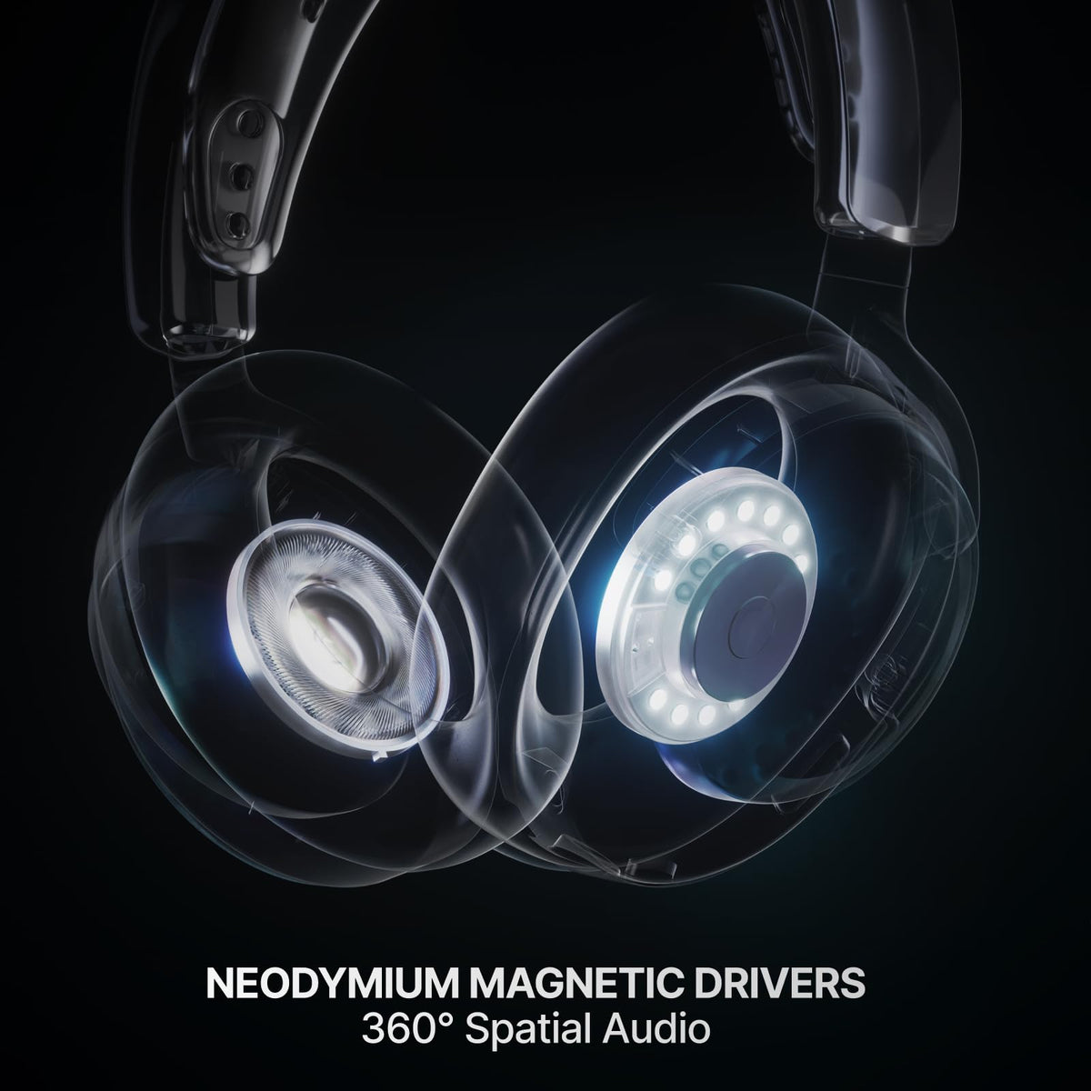SteelSeries Arctis Nova 7 Wireless Gen 2 Gaming Headset - Real-Time App Control, 50+ HR Play, Neodymium Drivers, Mix 2.4GHz/Bluetooth, PC, PS5, PS4, Switch 1/2, Mobile - Black 🍁 All In One Marketplace Canada