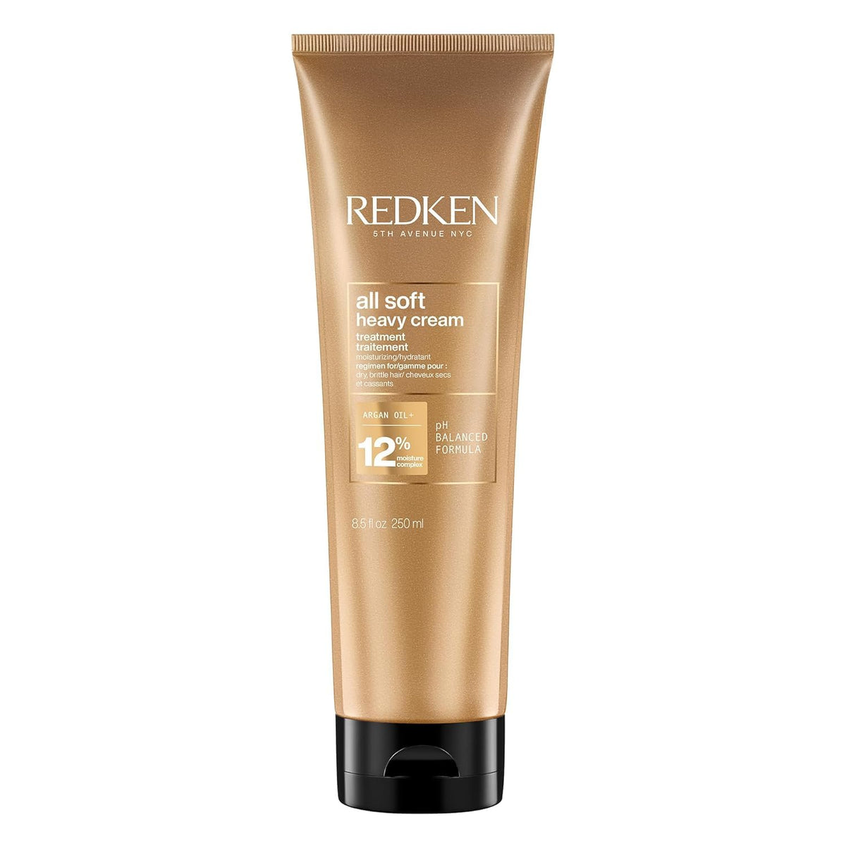 Redken All Soft Heavy Cream Deep Conditioning Hair Mask For Dry, Brittle Hair, Moisturizing Treatment With Argan Oil For Intense Softness, Shine And Smoothness, 250ml 🍁 All In One Marketplace Canada