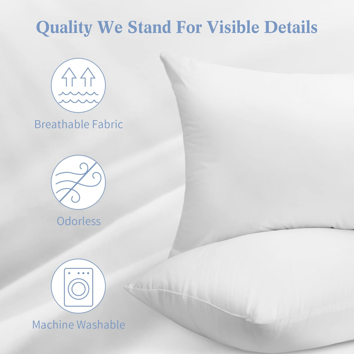 SHERWOOD Hotel Collection Soft Down Alternative Bed Pillows (Queen) 🍁 All In One Marketplace Canada
