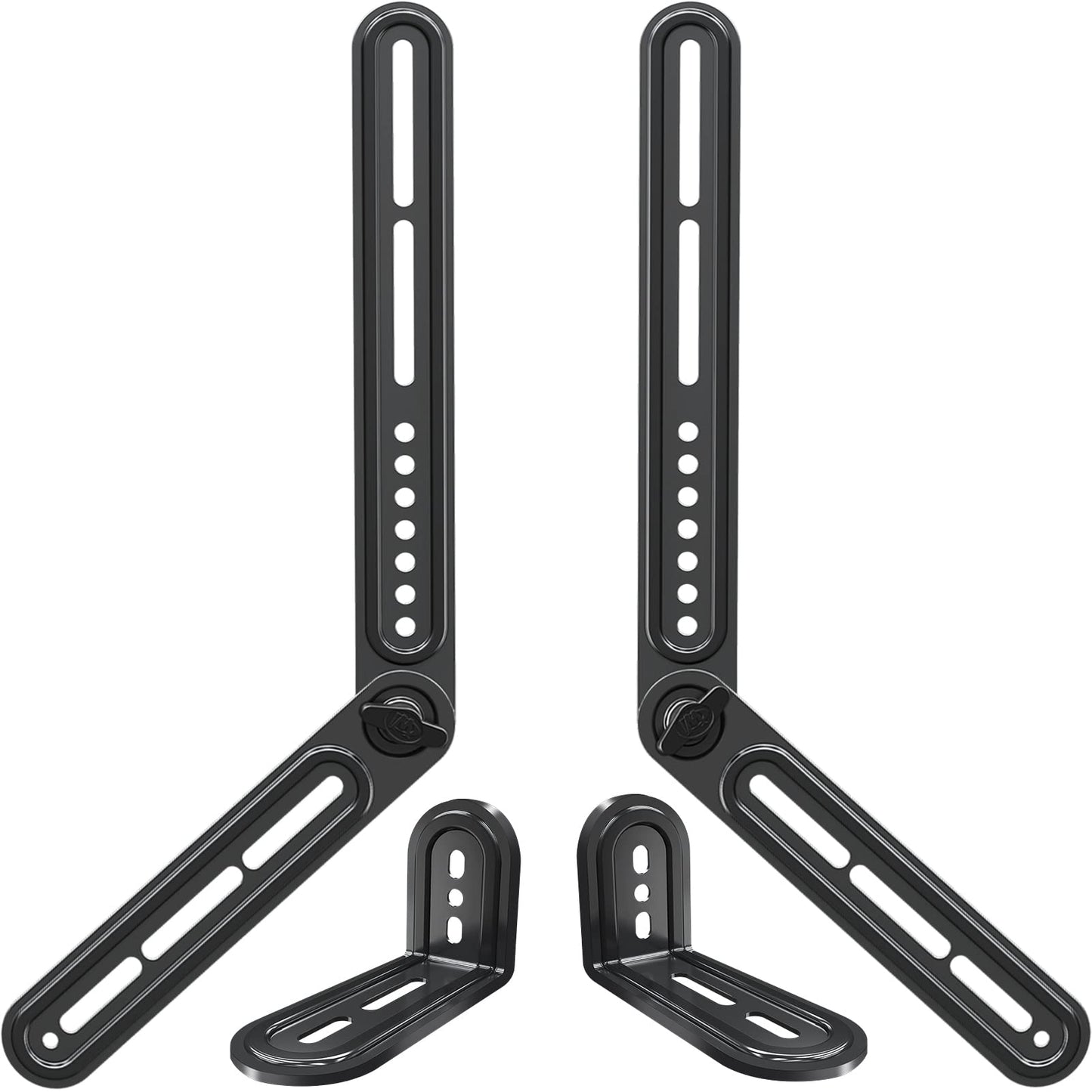 Mounting Dream Sound Bar Mount Bracket for Mounting Above or Under TV, Fits Most Sound Bars Up to 15 Lbs, with Detachable Long Extension Plates MD5420 🍁 All In One Marketplace Canada