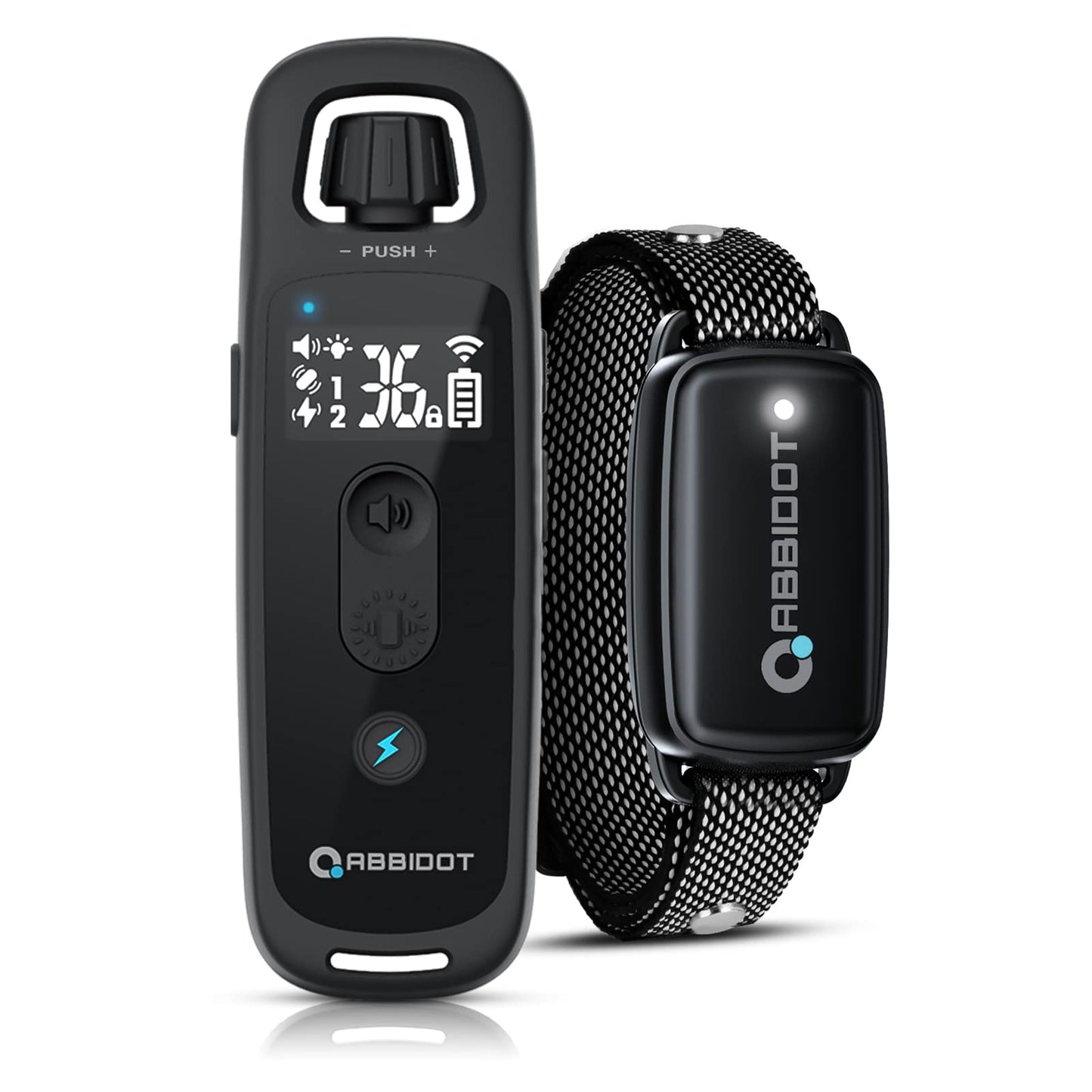 ABBIDOT 3300 Ft Dog Training Collar with Remote - [New Version] Shock Collar, 5 Training Modes, 88 Levels e Collar, Waterproof Training Collar for Small Medium Large Dogs(15~120 lbs) 🍁 All In One Marketplace Canada