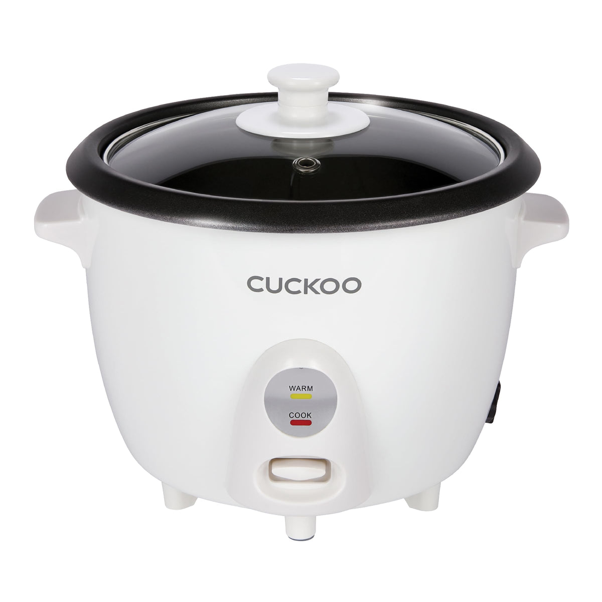 CUCKOO One Touch Rice Cooker 6-Cup (Uncooked) / 12-Cup (Cooked), Small Rice Cooker & Warmer with Steamer Tray, Versatile Grain Cooker, Soup Maker, Auto Keep Warm, White (CR-0601C) 🍁 All In One Marketplace Canada
