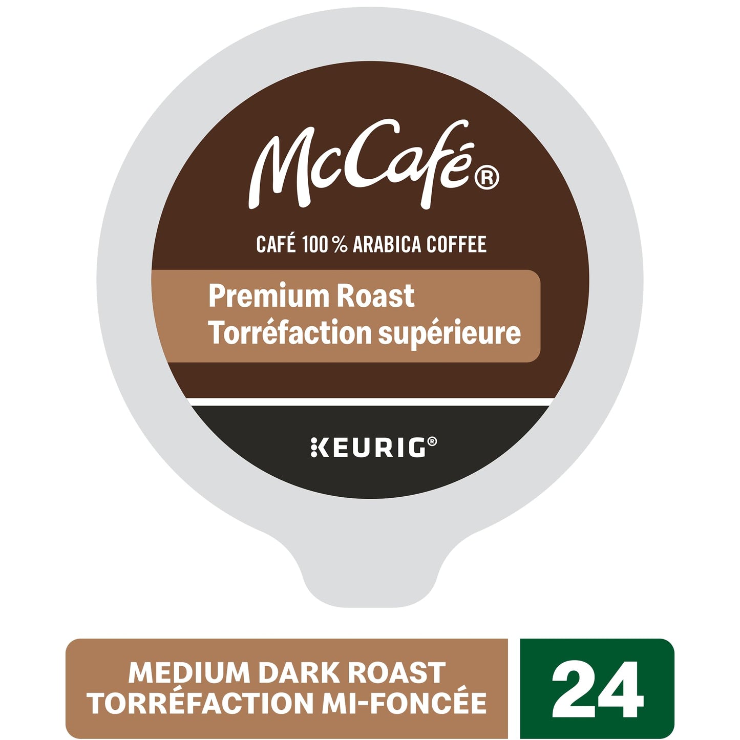 McCafé Premium Medium Dark Roast, K-Cup Coffee Pods, 24 Count 🍁 All In One Marketplace Canada