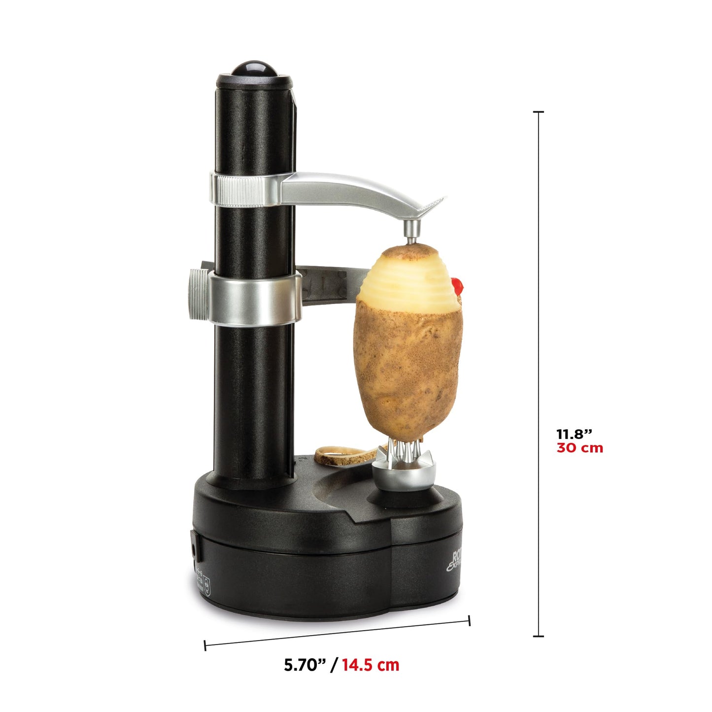 Starfrit Rotato Express Automatic Electric Potato & Vegetable Peeler, Black 🍁 All In One Marketplace Canada