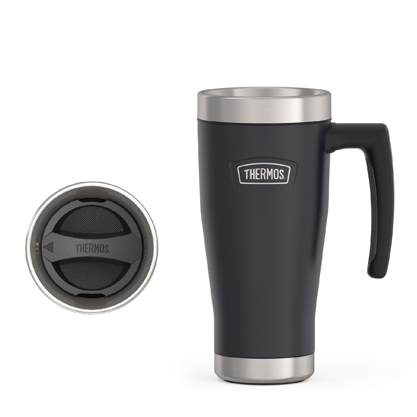 THERMOS ICON Series 16oz Stainless Steel Mug, Granite 🍁 All In One Marketplace Canada