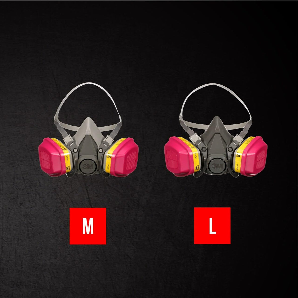 3m 62023ha1-c Half Facepiece Reusable Respirator All-in-one Kit, Multi-purpose, M (1 Mask and 1-pair Cartridges) 🍁 All In One Marketplace Canada