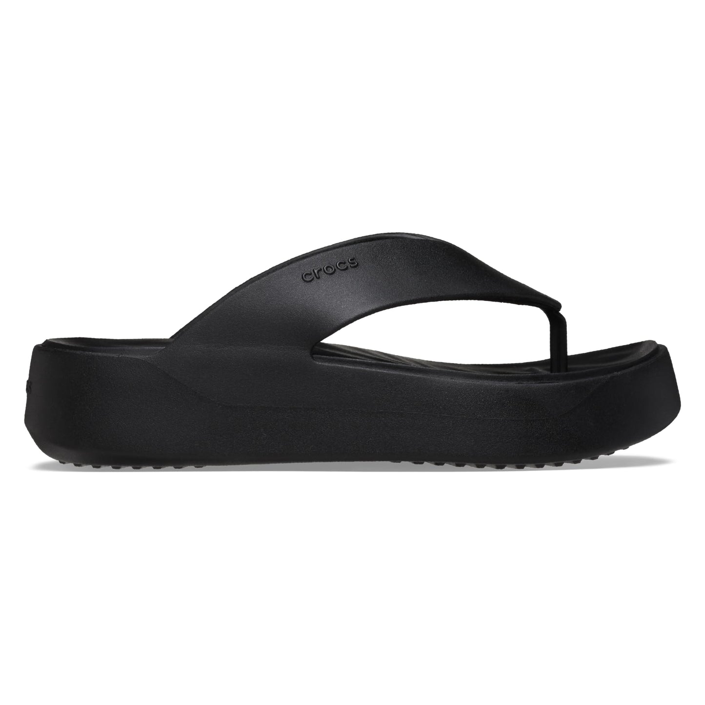Crocs Women's Getaway Platform Flip Flops, Wedge Sandals for Women, Black, 7 🍁 All In One Marketplace Canada
