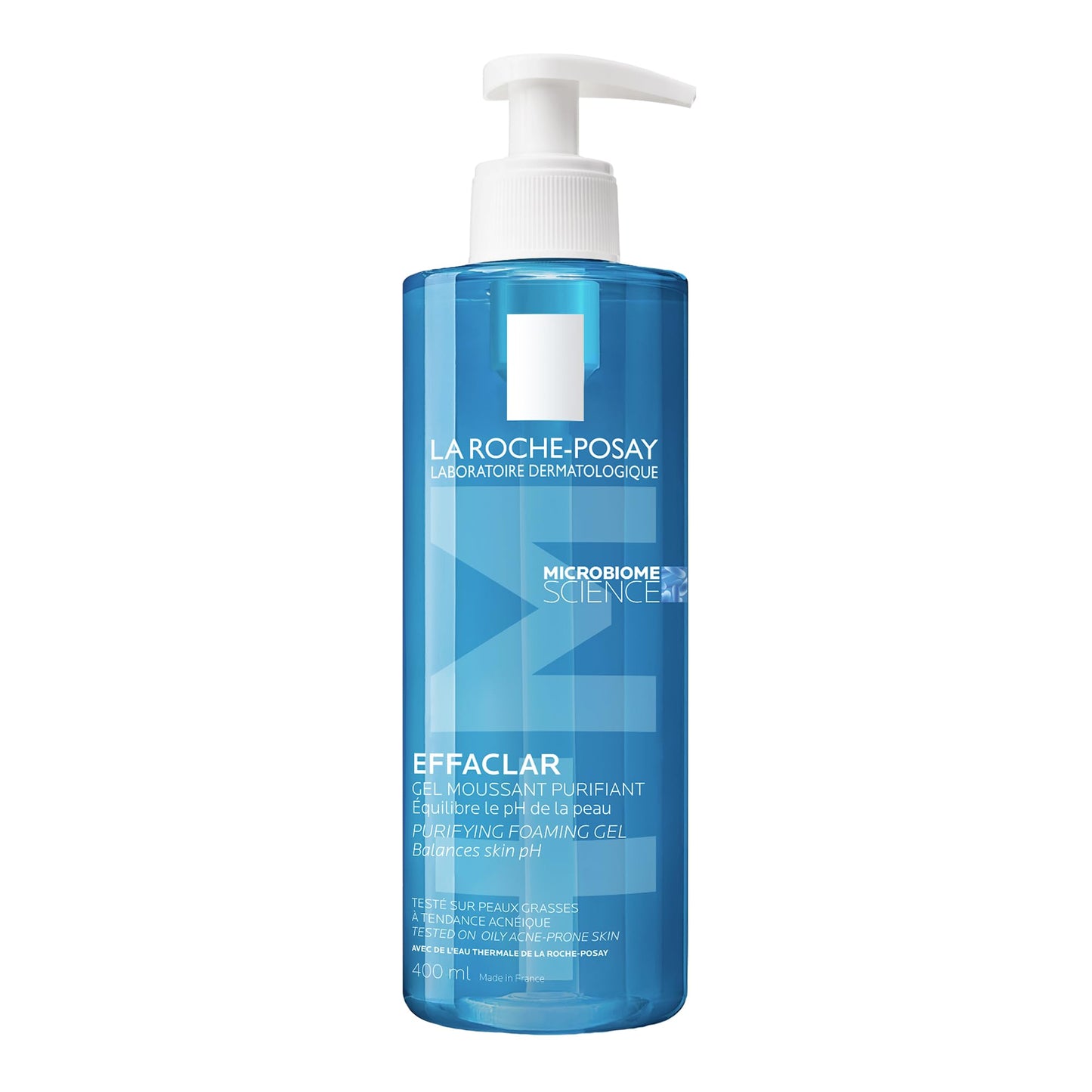 La Roche Posay Face Wash Gel Cleanser, Effaclar Gentle Purifying Foaming Gel for Oily and Sensitive Acne-Prone Skin. Alcohol-free, Soap-Free, Paraben-free, Non-Comedogenic, 400mL 🍁 All In One Marketplace Canada