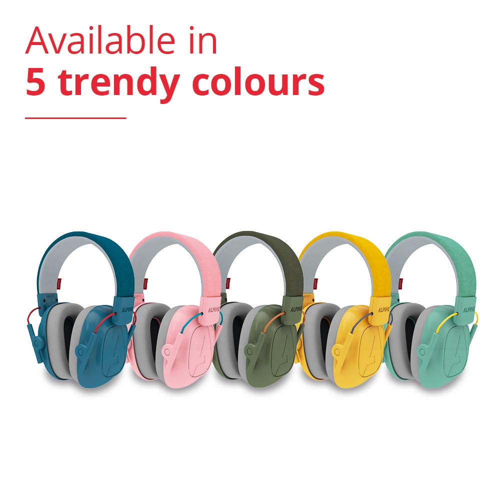 Alpine Muffy - Noise Cancelling Headphones for Kids - CE & ANSI Certified - Earmuffs for Autism - Kids Ear Protection for Sensory & Concentration Aid - Blue 🍁 All In One Marketplace Canada