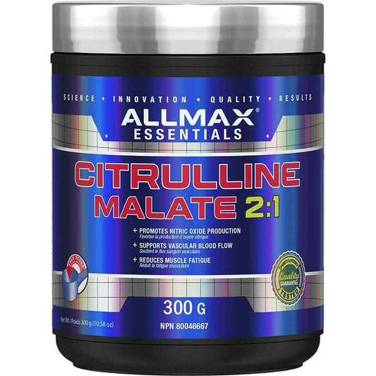 ALLMAX Nutrition - 2:1 Citrulline+ Malate - 300 Gram, 300-Gram 🍁 All In One Marketplace Canada