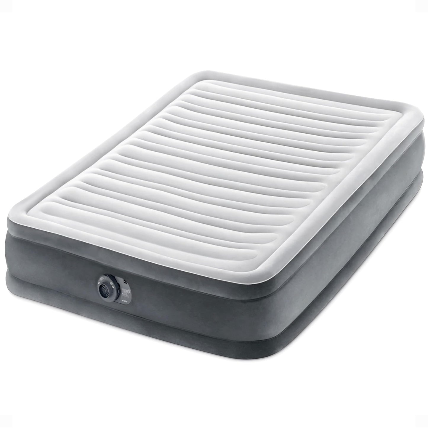 INTEX 67767ED Dura-Beam Deluxe Comfort-Plush Mid-Rise Air Mattress: Fiber-Tech – Full Size – Built-in Electric Pump – 13in Bed Height – 600lb Weight Capacity 🍁 All In One Marketplace Canada