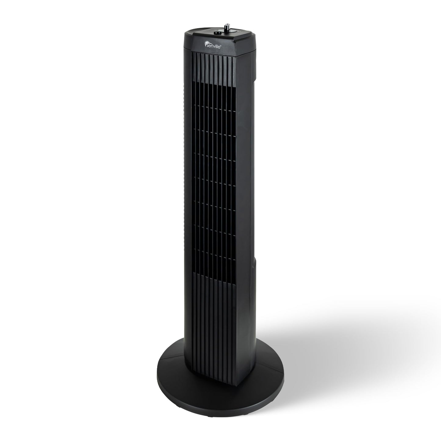 Senville 27" Standing Fan for Bedroom and Home with 60° Oscillation, 3 Speed, Compact Space-Saving Design, SENFZ10-19M 🍁 All In One Marketplace Canada