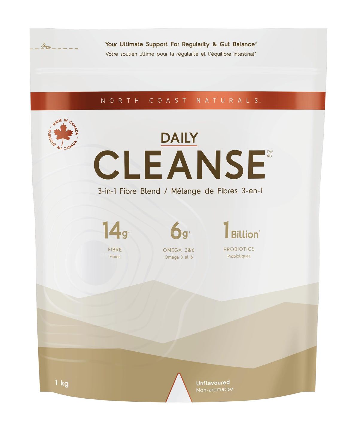 North Coast Naturals Ultimate Daily Cleanse with Superior Fibre (1 kg (pack of 1)) 🍁 All In One Marketplace Canada