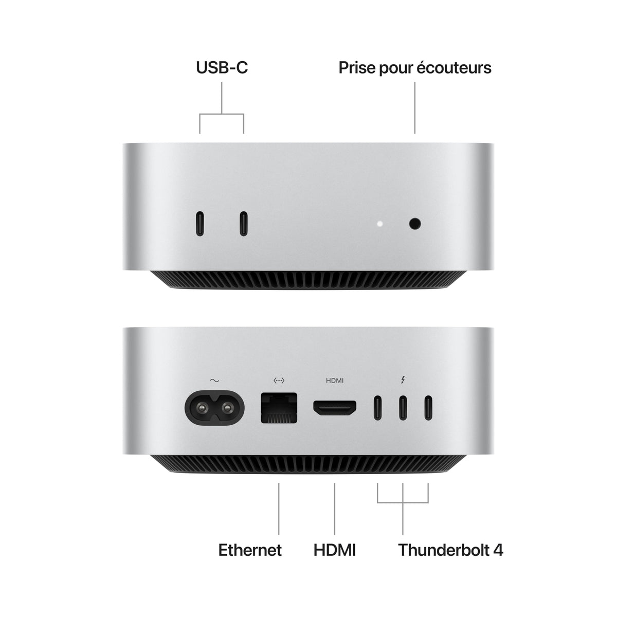 Apple 2024 Mac mini (Apple M4 Pro chip with 12-core CPU and 16-core GPU, 24GB Unified Memory, 512GB) - Silver 🍁 All In One Marketplace Canada