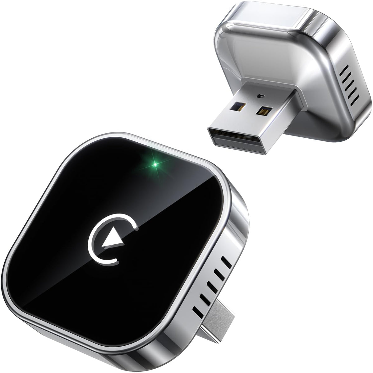 Teeran Wireless CarPlay Adapter for iPhone (2026 Upgraded), Mini Plug & Play for Cars with Factory Wired Apple CarPlay, Fast & Stable Connection, Easy Setup, Wide Vehicle Compatibility USB & USB C 🍁 All In One Marketplace Canada