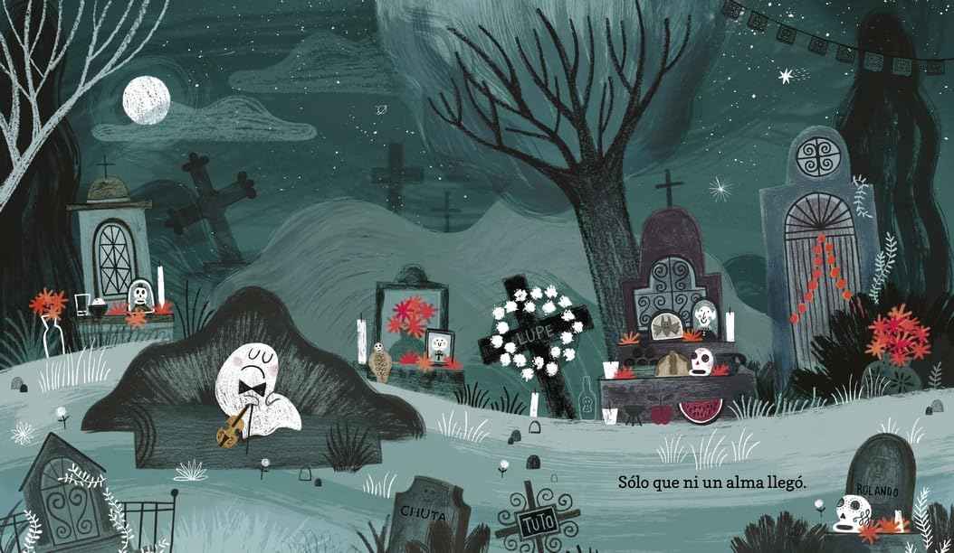 Gustavo, el fantasmita tímido: (Un cuento ilustrado de Halloween para niños de 3 a 7 años - Celebrando la amistad, el valor y las tradiciones culturales)