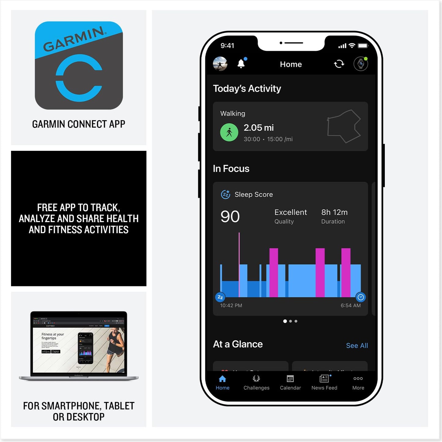 Garmin Instinct® 3 45mm, Solar Charged Display, Rugged Outdoor GPS Smartwatch, Metal-Reinforced Bezel, Built-in Flashlight, Black 🍁 All In One Marketplace Canada