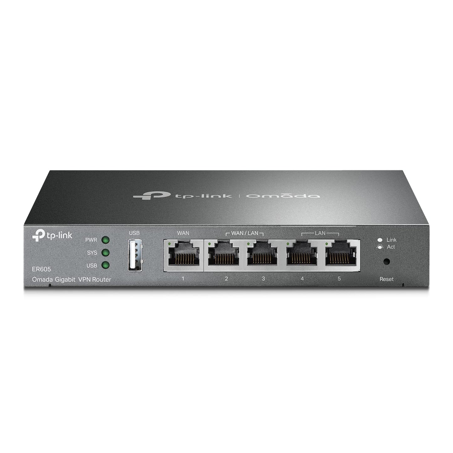 TP-Link Multi-WAN Wired VPN Router (ER605) - Up to 4 Gigabit Ports, SPI Firewall SMB, Omada SDN Integrated, Load Balance, Lightning Protection, Limited Lifetime Protection 🍁 All In One Marketplace Canada