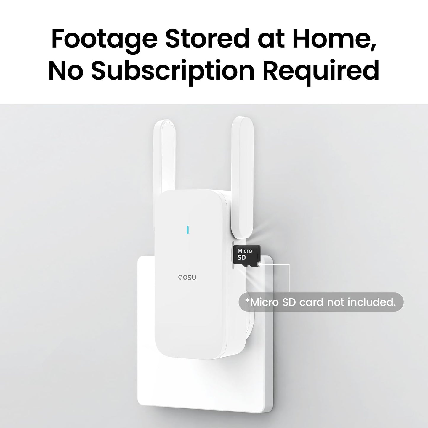 AOSU Doorbell Camera Wireless Outdoor, Battery-Powered Video Doorbell with Chime, 2K Resolution, Save Locally or to The Cloud, 2.4GHz WiFi, 180-Day Battery Life, Work with Alexa & Google Assistant 🍁 All In One Marketplace Canada