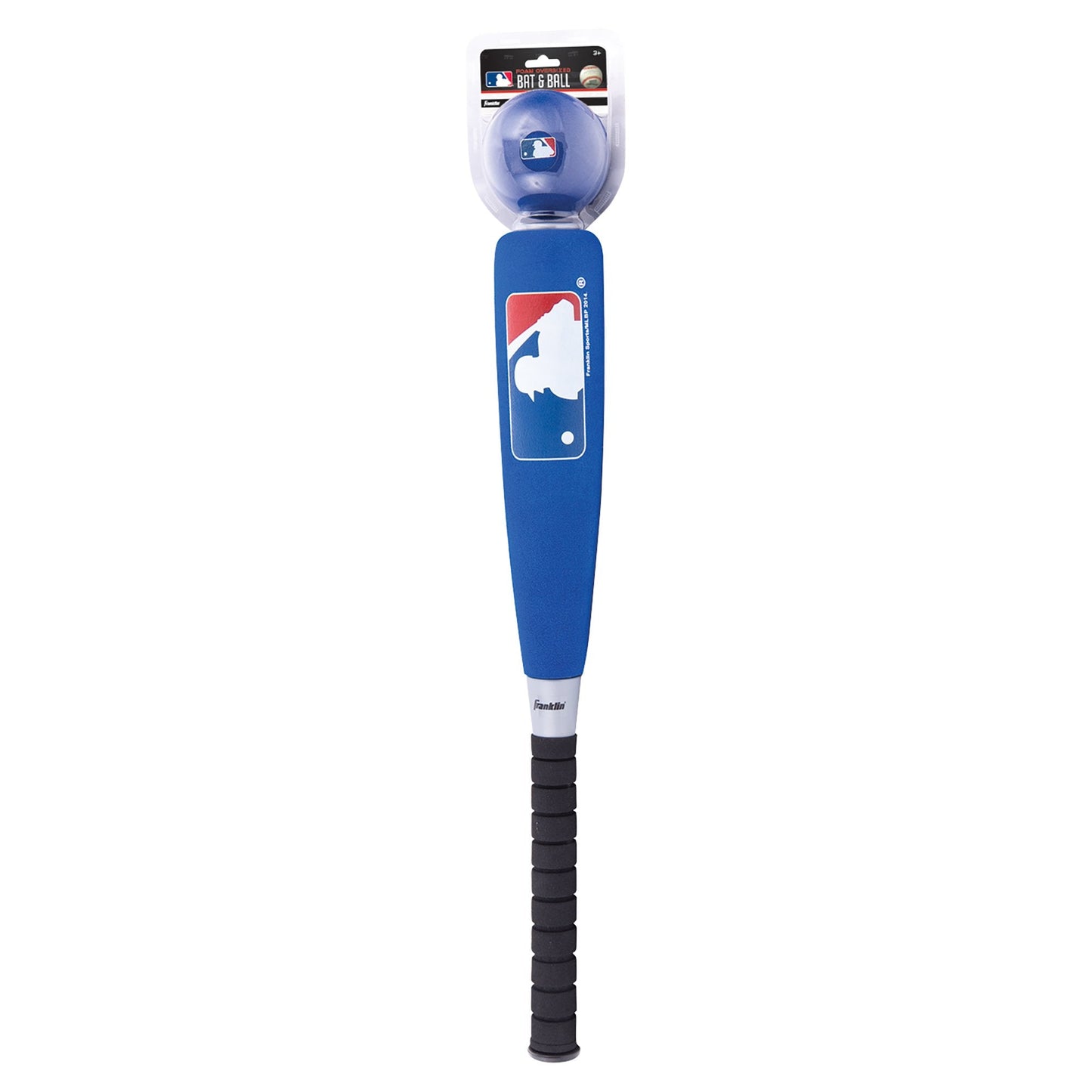 Franklin Sports MLB Kids Foam Baseball Bat + Ball Set - Jumbo Oversize Toy Bat + Foam Ball for Kids + Toddlers - Blue - 24" 🍁 All In One Marketplace Canada