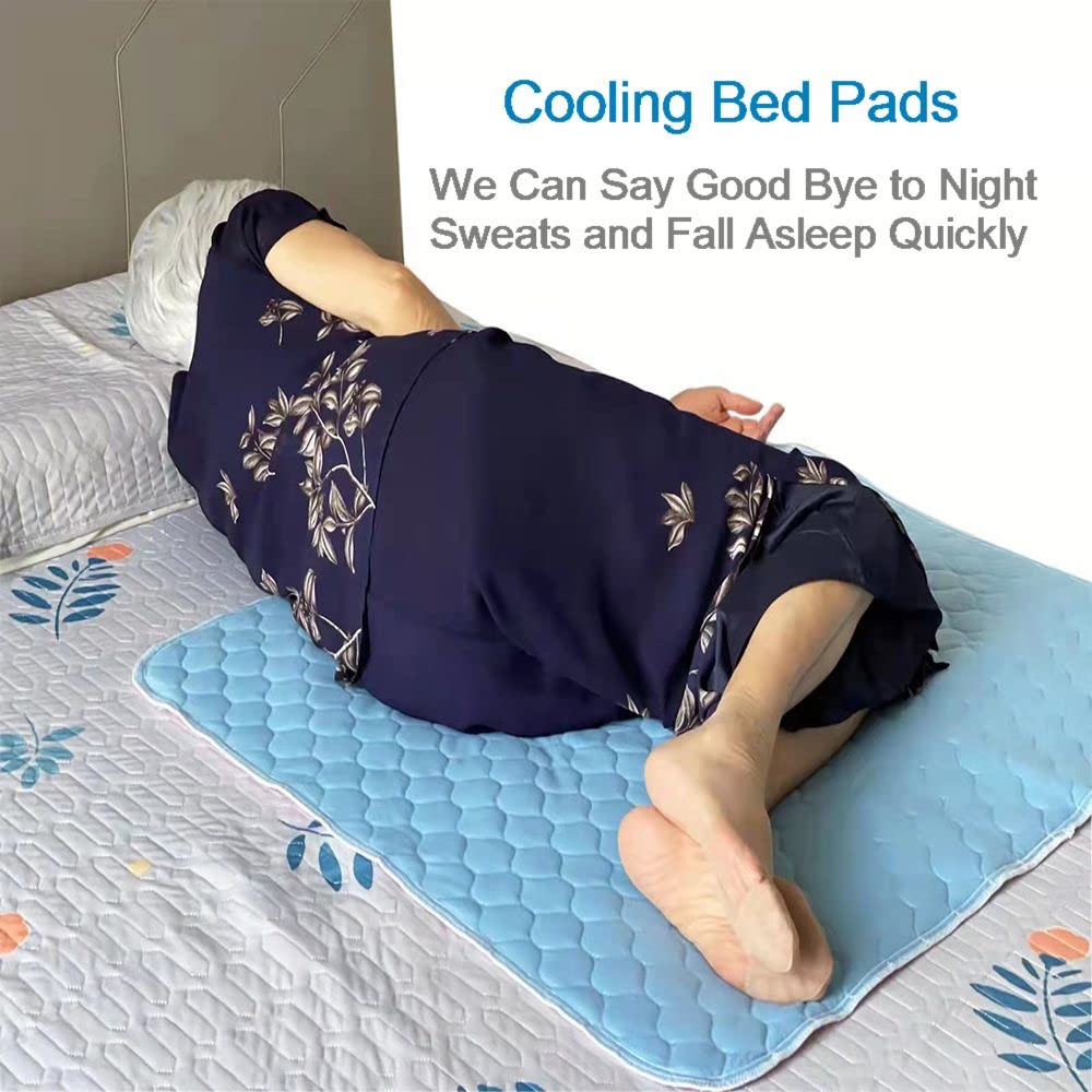2PCS Reusable Underpads 34" x 36", Cooling Waterproof Bed Pads Washable for Incontinence Adults 🍁 All In One Marketplace Canada