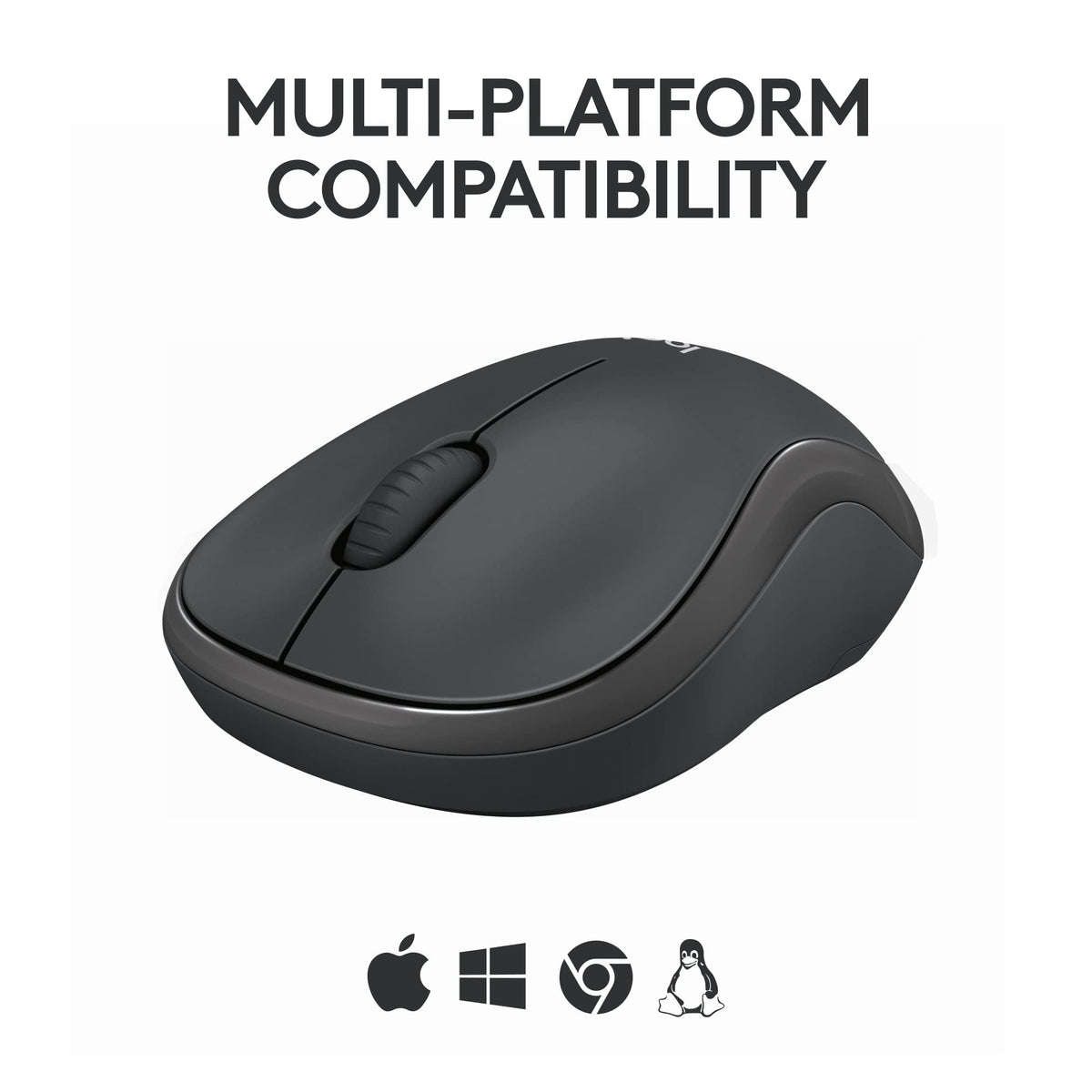 Logitech M240 Silent Bluetooth Mouse, Wireless, Compact, Portable, Smooth Tracking, 18-Month Battery, for Windows, macOS, ChromeOS, Compatible with PC, Mac, Laptop, Tablets - Graphite 🍁 All In One Marketplace Canada