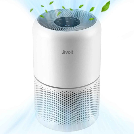 Levoit Air Purifiers Large Room Bedroom Home Up to 1073 ft², AHAM VERIFIDE, 4 Customized Replacement Filter Remove Allergies Pollen Dust Smoke Odor, Air Cleaner with Sleep Mode, Core 300-P White 🍁 All In One Marketplace Canada
